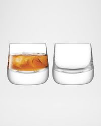 Bar Culture Whiskey Glasses, Set of 2