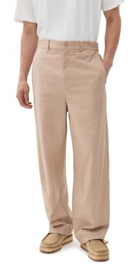 SIMKHAI Owen Parachute Pants Seaside Khaki M