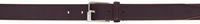 Maison Margiela Burgundy Pin-Buckle Belt