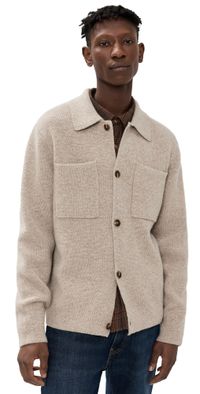 Les Deux Fischer Milano Overshirt Light Desert Sand Melange S