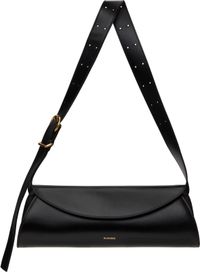 Jil Sander Black Cannolo Grande Bag