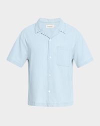 Men's Short-Sleeve Camp Collar Shirt