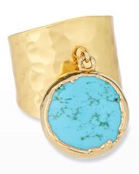 Turquoise Charm Ring