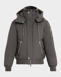 Men's Iker-Z 2-in-1 Down Bomber with Removable Shearling Bib