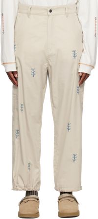 ADISH Off-White Shajar Cargo Pants