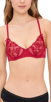 Kat the Label Jojo Underwire Bra Red L