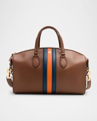 Men's Beckett Leather Weekender Duffel Bag