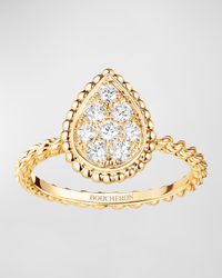 Serpent Boheme 18K Yellow Gold Diamond Ring