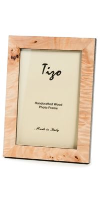 Tizo Design Wood Frame 4x6 Natural Burl One Size