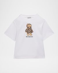 Boy's Puffer Bear Cotton T-Shirt, Size 3-14