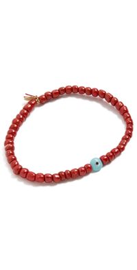 SHASHI Gaia Cord Bracelet Gold One Size