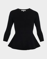 Cashmere Peplum Sweater