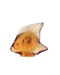 Amber Angelfish Figurine