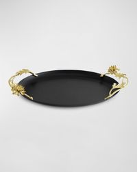 Dahlia Oval Tray