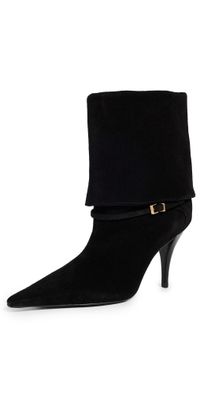 Schutz Rudy Buckle Boots Black 10.5