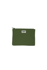Hindbag - Pochette ema éponge bleu nuage - Taille Unique - Kaki