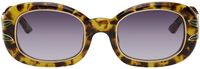 Casablanca Brown Laurel Sunglasses