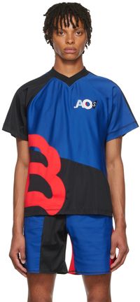 Bethany Williams T-shirt bleu en polyester recyclé