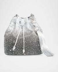Piper Gradient Crystal Bucket Bag
