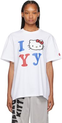 OPEN YY White Printed T-Shirt