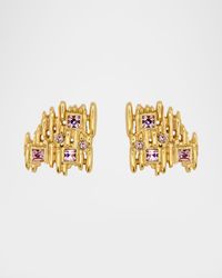 Scramble Fine Line Earrings