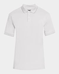 Men's Tipped Pique Polo Shirt