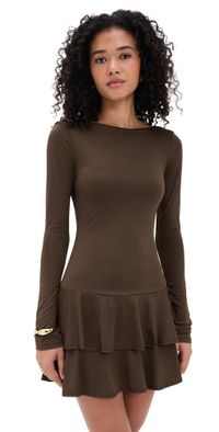 NIA Sienna Dress Espresso XL