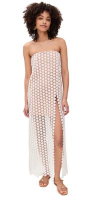 SUNDRESS Francette Dress Crochet Soleil Off White L