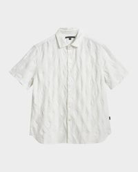 Men's Sean Embroidered Sport Shirt