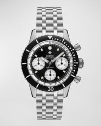 Super Sea Wolf Chrono-Automatic Bracelet Watch, 42mm