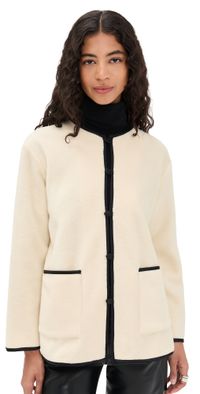 DONNI. The Polar Fleece Jacket Creme L