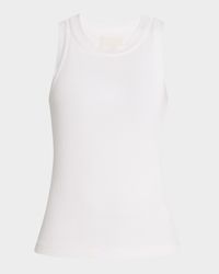 Isabel Crewneck Rib Knit Tank