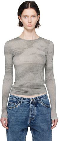 Paloma Wool T-shirt à manches longues Arcangel gris