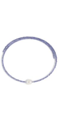 JIA JIA 14k Tanzanite Pearl Collar Blue One Size