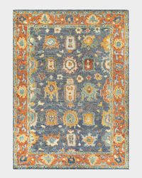 Raleigh Hand-Knotted Wool Rug, 8' x 10'