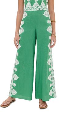 Figue Noemie Pants Apple Green 12
