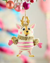 4.5" Baby La Renne the Reindeer Ornament