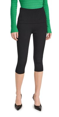 3.1 Phillip Lim Compact Rib Capris Black S
