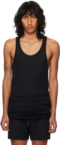 11 by Boris Bidjan Saberi Black T1B Tank Top