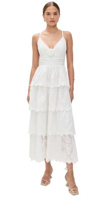 ASTR the Label Faeryn Dress White L