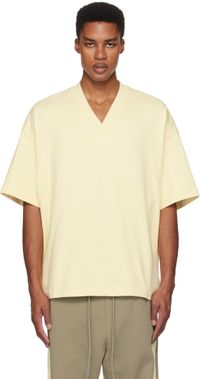 Fear of God Athletics Yellow adidas Originals Edition Heavy Jersey V-Neck T-shirt