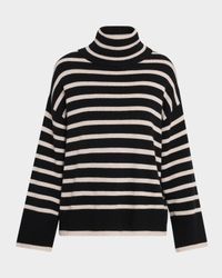 Striped Wool-Cashmere Sweater