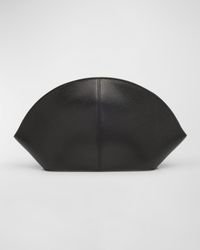Mel Clutch Bag in Shiny Leather