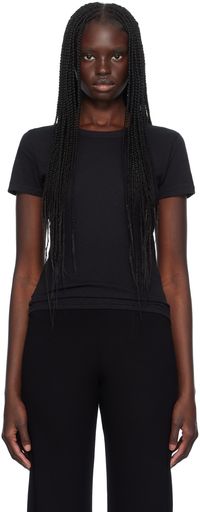 LESET Black Laura Slim Fit T-Shirt
