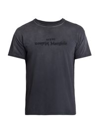 Men's Logo Crewneck T-Shirt - Washed Black - Size XXL