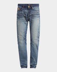 Men's Medusa Stonewashed Jeans