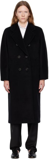 Max Mara Black Madame Coat