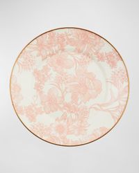 Rosy English Garden Enamel Dinner Plate