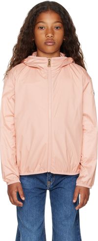 Moncler Enfant Big Kids Pink Fegeo Hooded Jacket