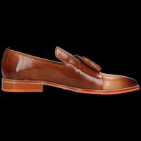 Melvin&hamilton - Mocassins en cuir - Taille 47 - Marron